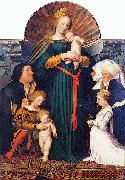 Hans holbein the younger, Darmstadt Madonna,